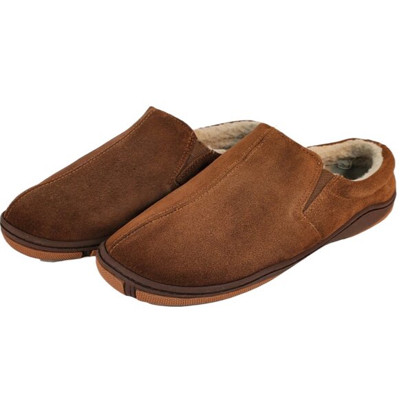 Rockport Other - Men's Rockport Kinetic Air Circulator Brown Suede Slip On Slippers.  9.5-10